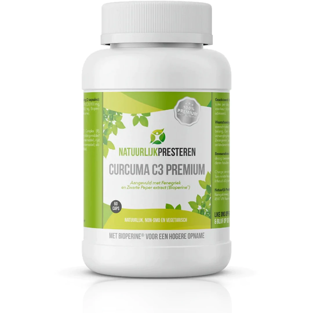 Curcuma C3 Premium - Natuurlijk Presteren