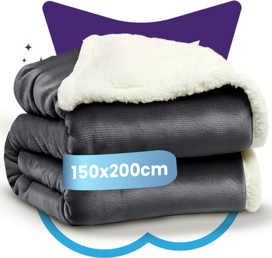 Nice Dreams Omkeerbare Sherpa Fleece