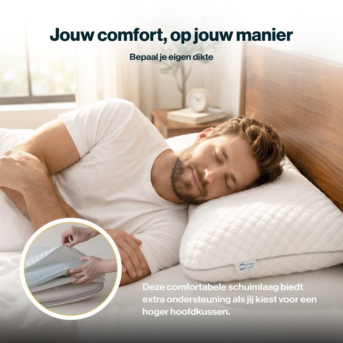 Rustige Nacht Ergonomisch Kussen