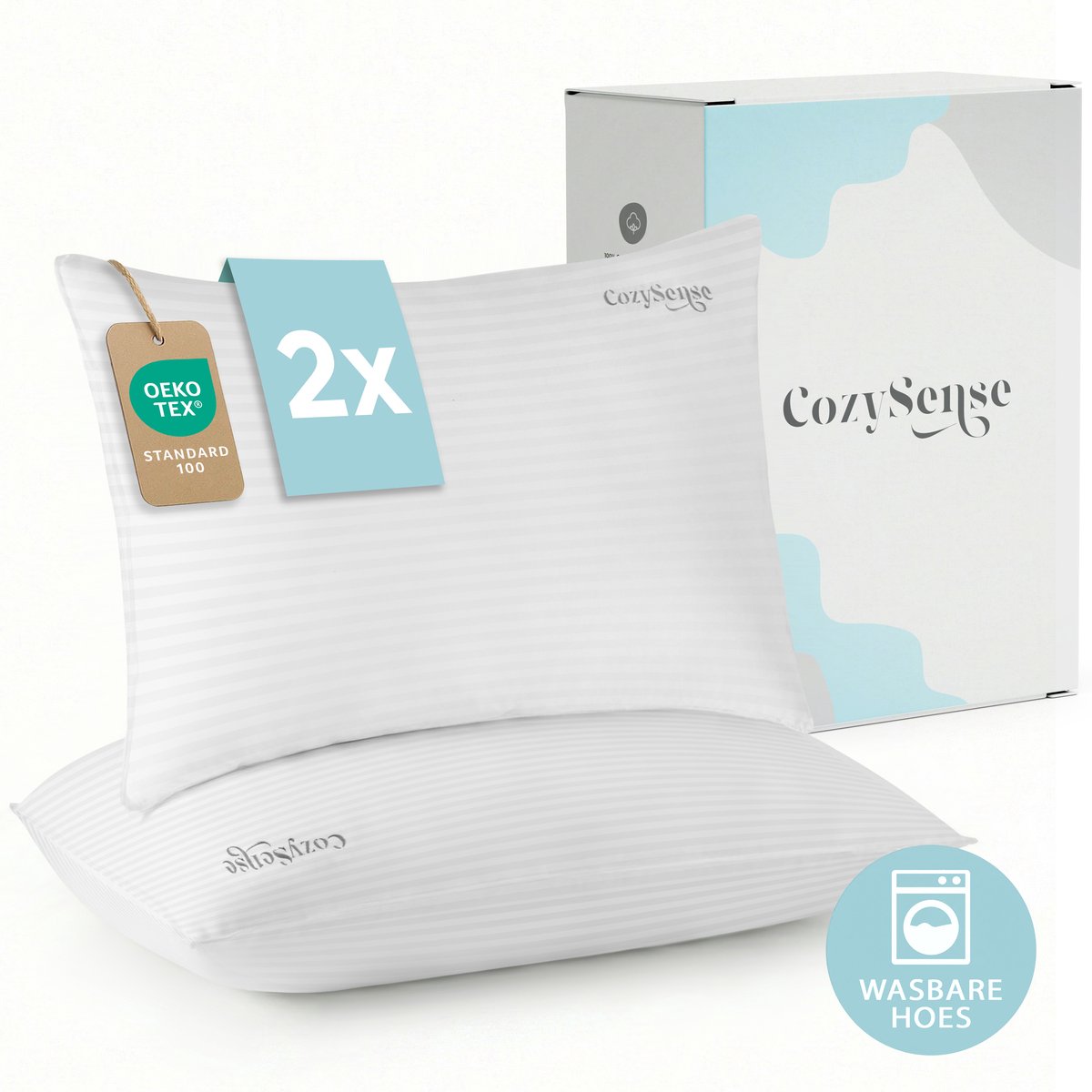 CozySense traagschuim hoofdkussen