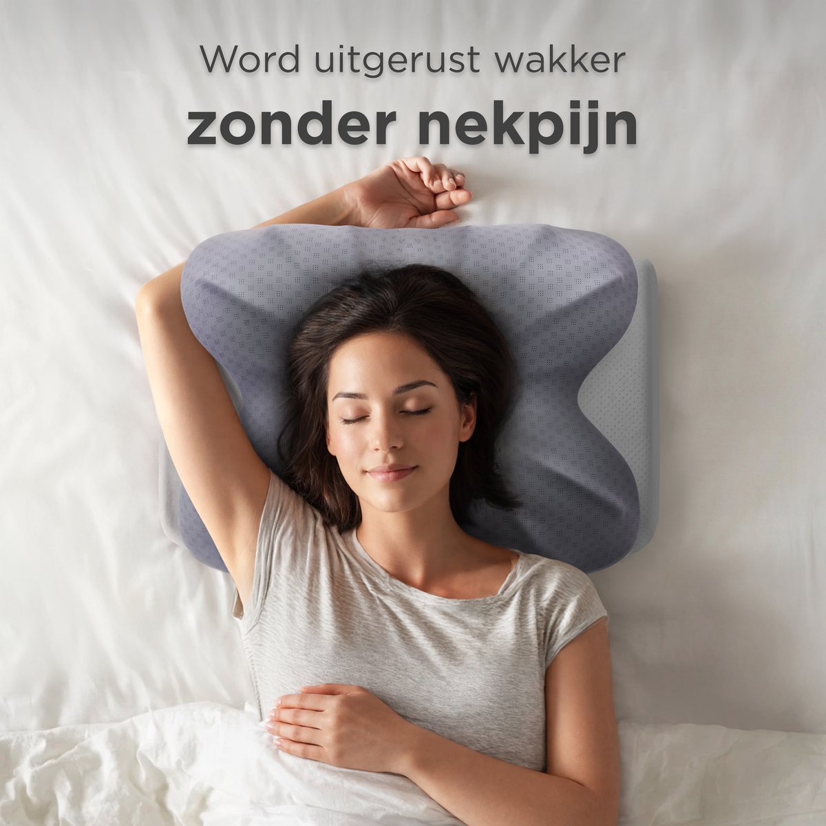 CozySense ergonomisch hoofdkussen