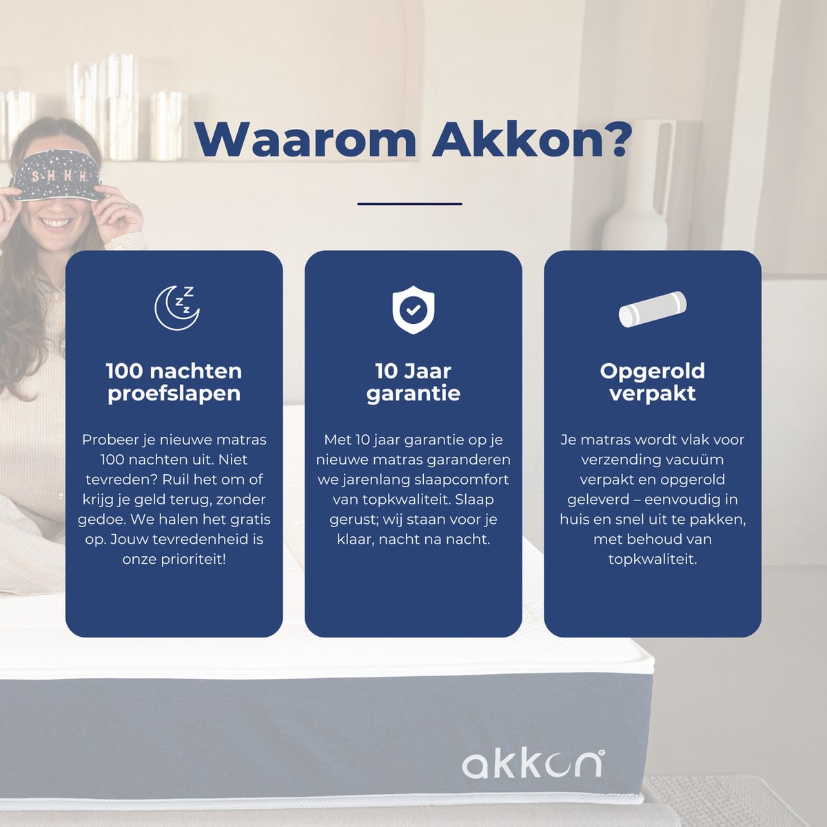 Akkon latex matras