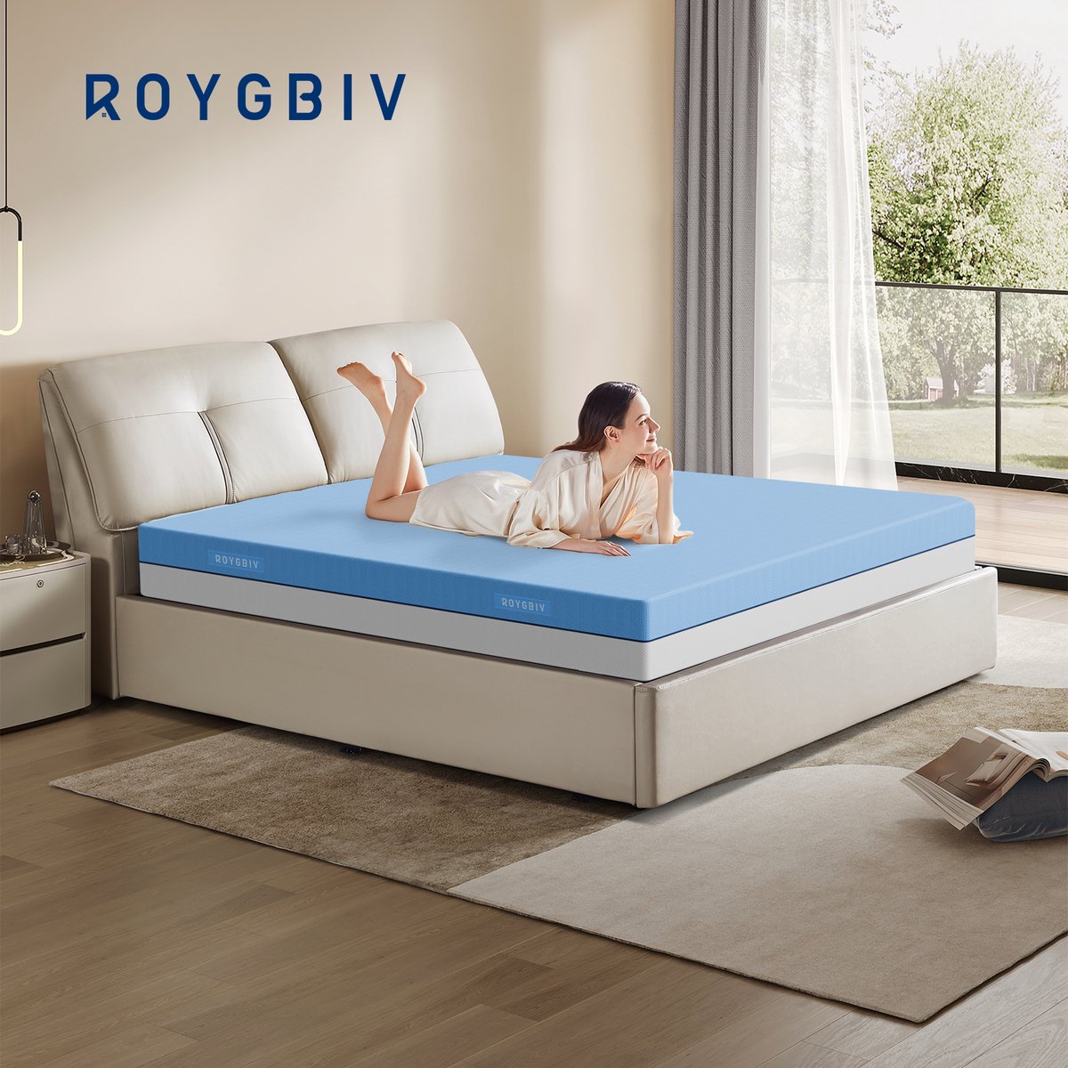 ROYGBIV Traagschuim Matras