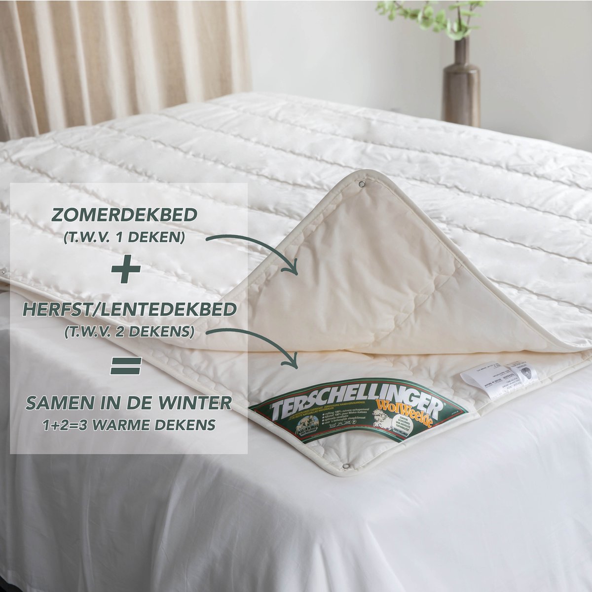 Terschellinger Luxe Scheerwol Dekbed