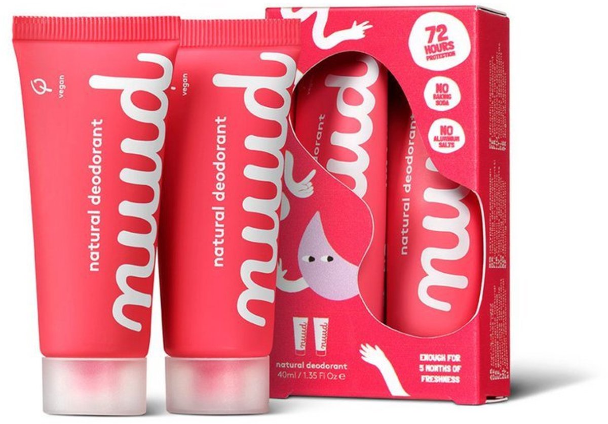 nuud natuurlijke vegan crème deodorant