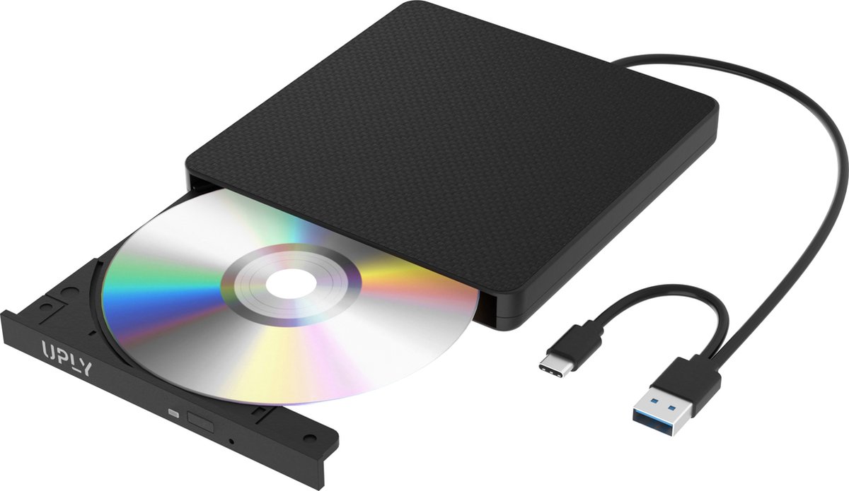 Uply externe dvd speler en brander