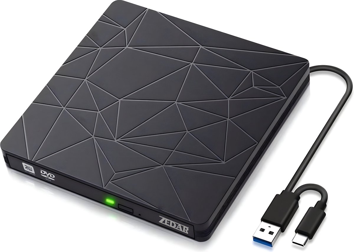 Zedar externe dvd speler en brander