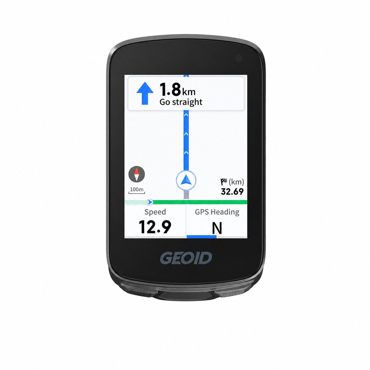 Rolu fietsnavigatie met 2,8 inch scherm