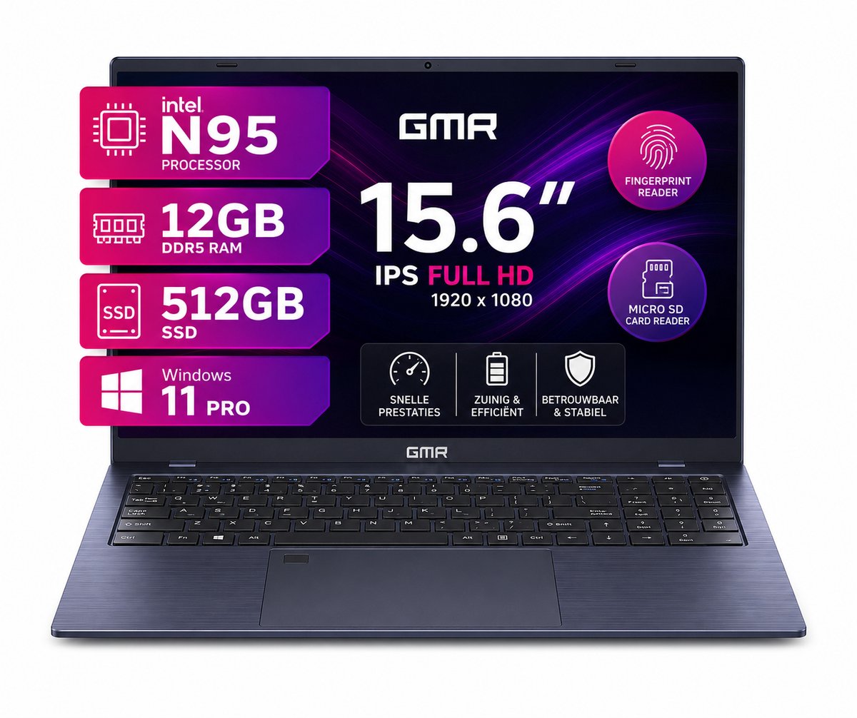 GMR 15,6 inch Full HD notebook Intel N95