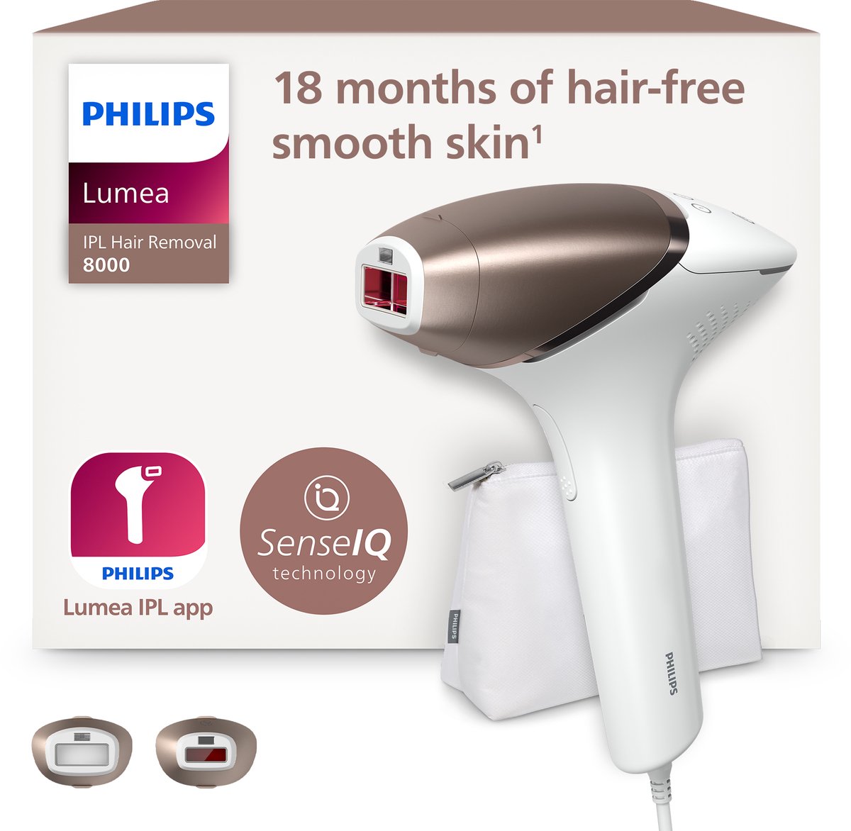 Philips Lumea Prestige 8000 Series IPL ontharingsapparaat
