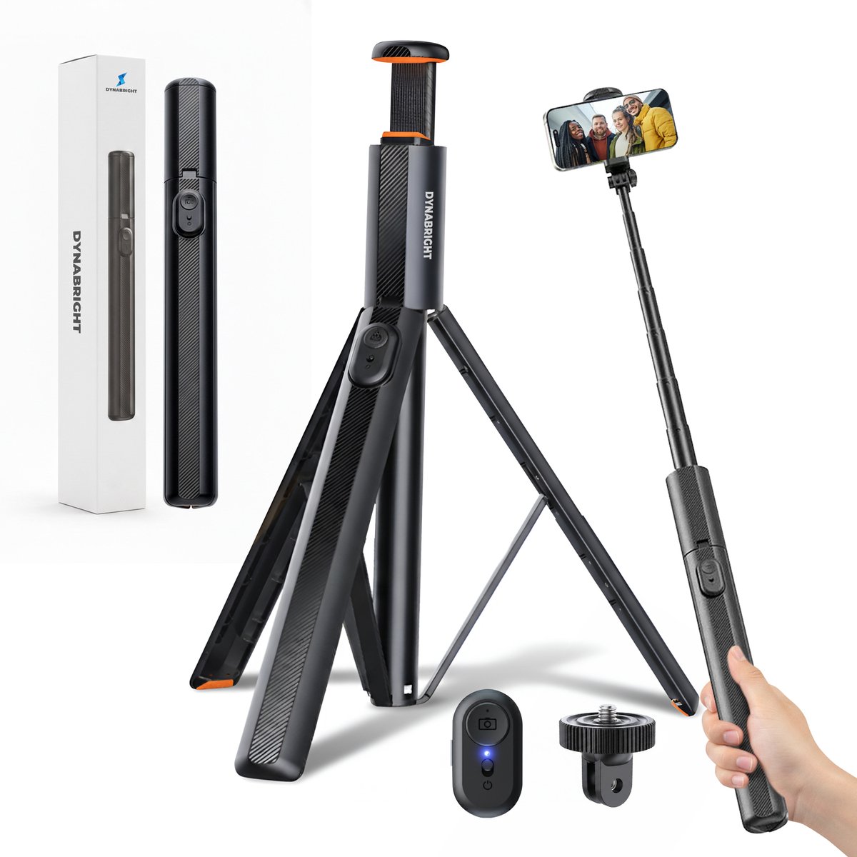DynaBright XXL selfie stick 180 cm