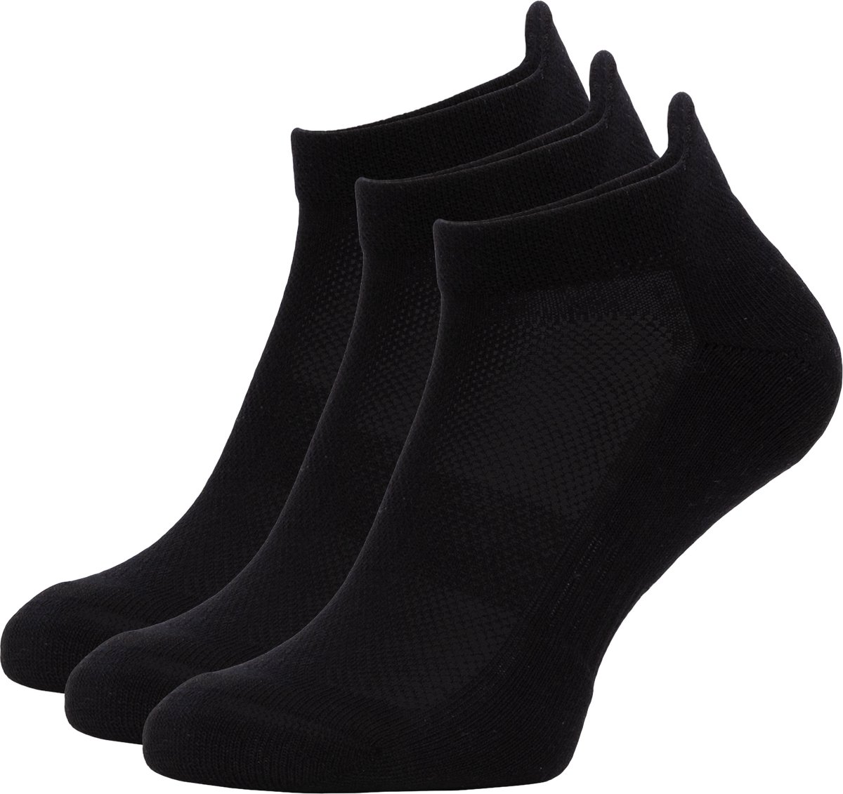 Nomad enkelsokken 3-pack zwart