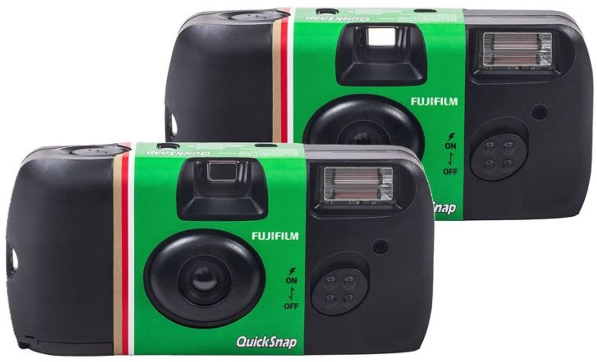 Fujifilm QuickSnap Fashion IV Flash 2-pack wegwerpcamera