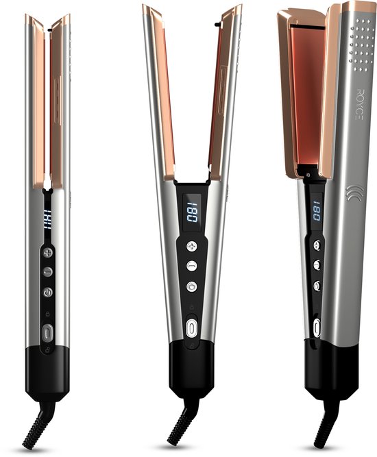 Royce Professionele Stijltang 2-in-1