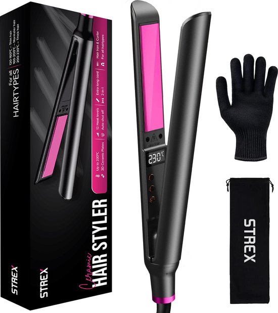 Strex Stijltang 2-in-1