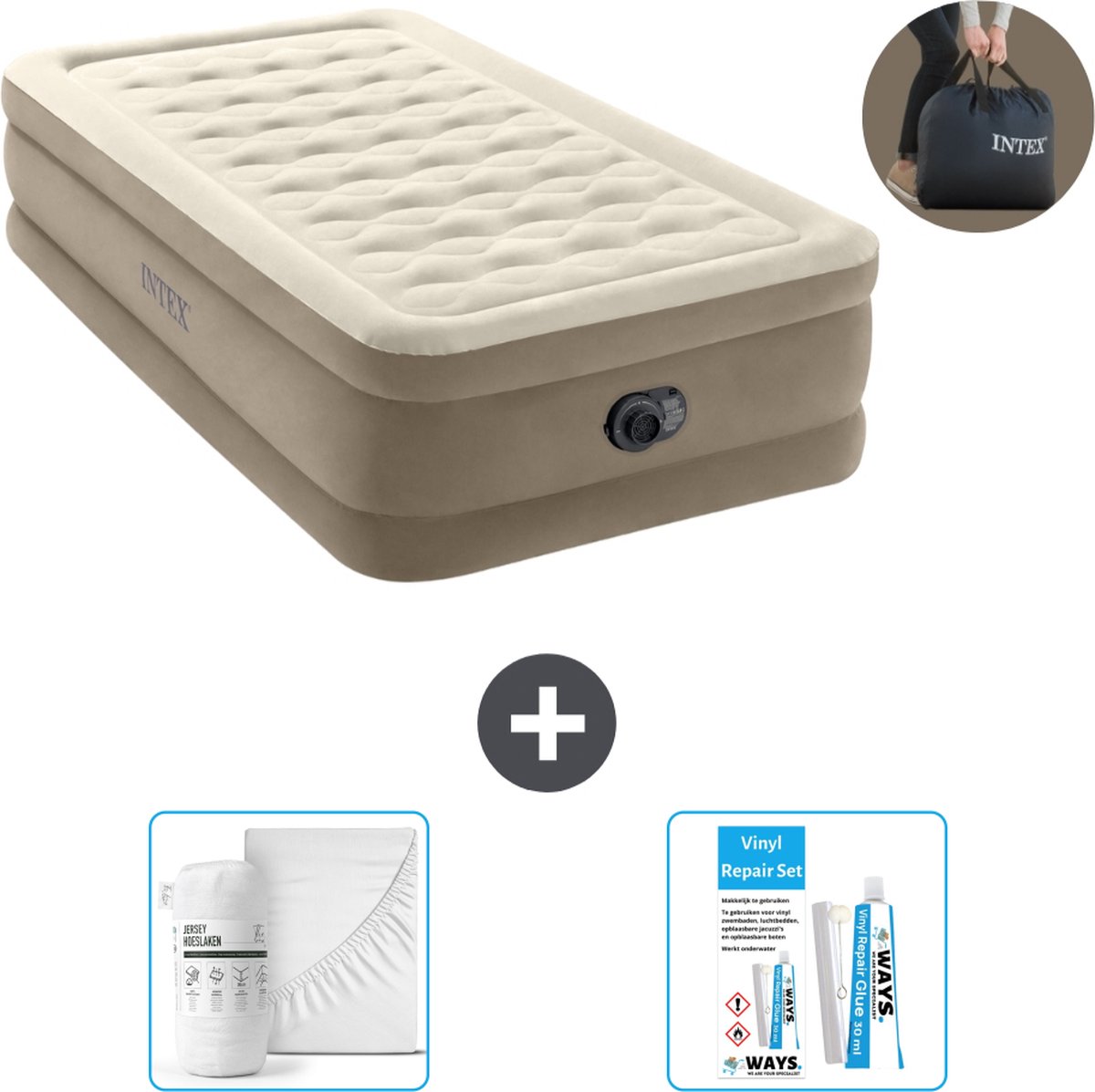 Intex Zelfopblazend Luchtbed