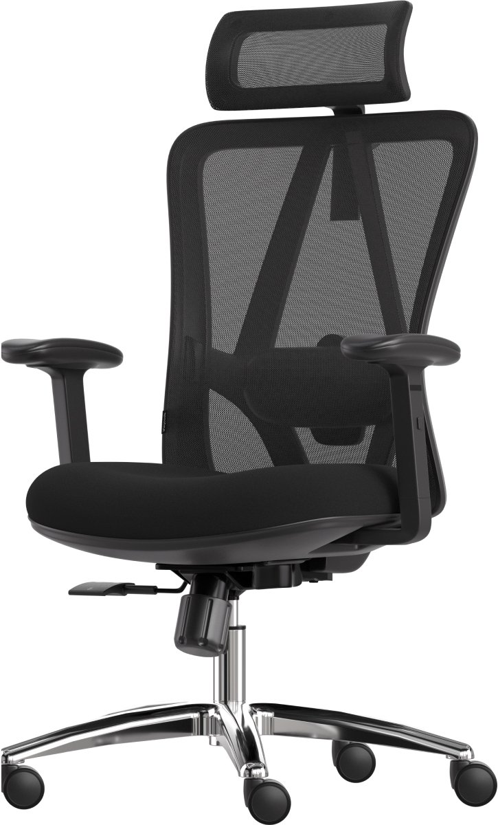 LifeGoods Ergonomische Bureaustoel met netbekleding