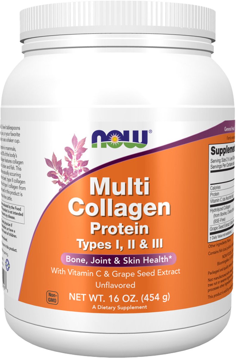 NOW Foods Multi Collageen Poeder