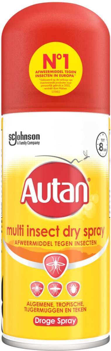 Autan Multi Insect Dry Spray 25% DEET