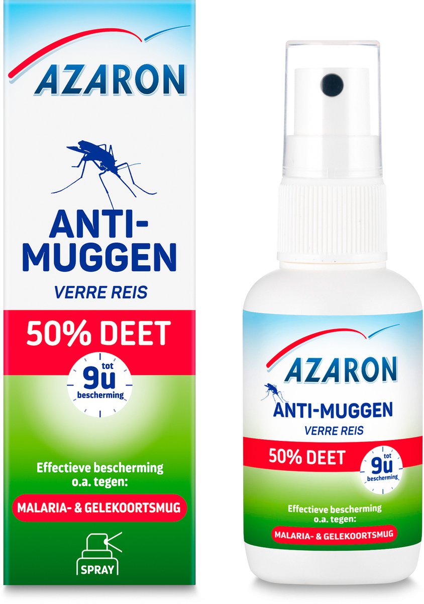 Azaron Anti-Muggen 50% DEET Spray