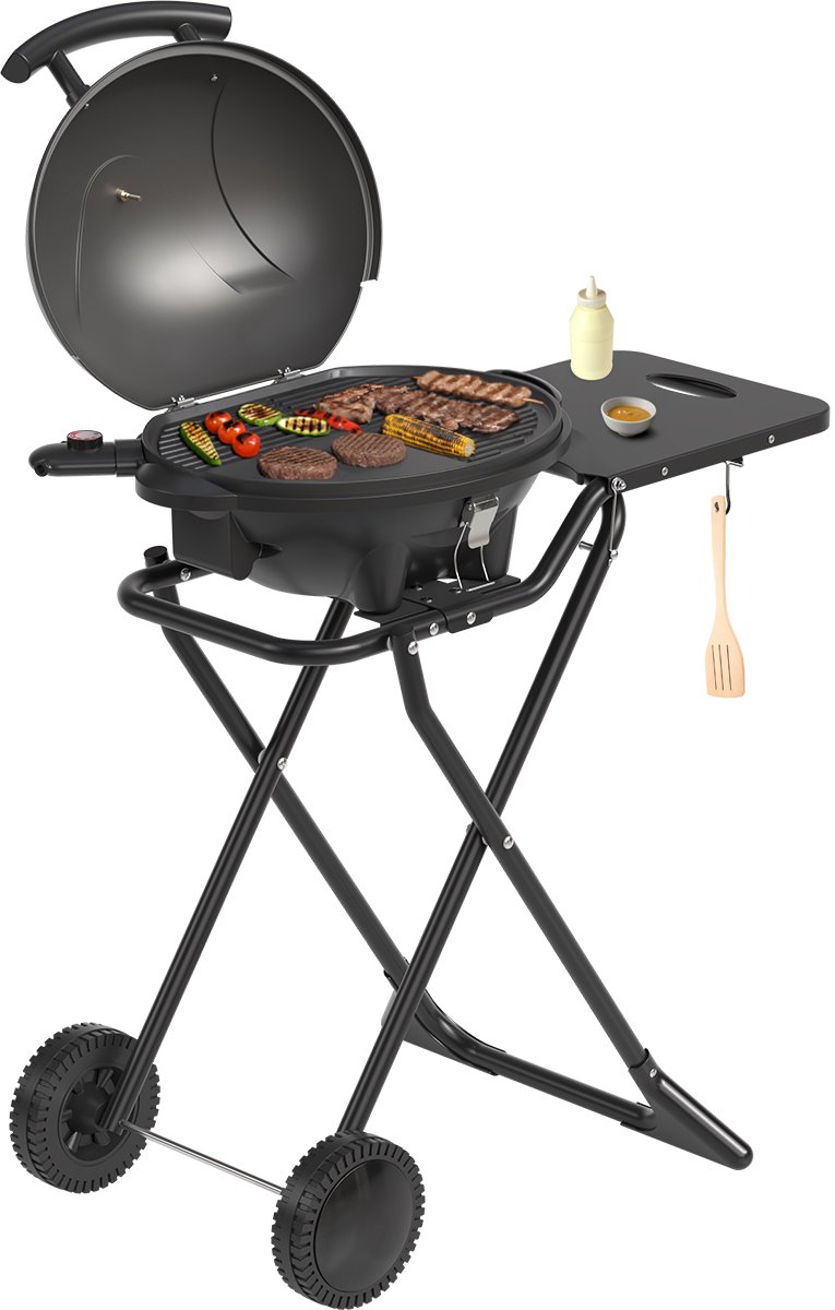 KitchenBrothers Elektrische BBQ met Onderstel