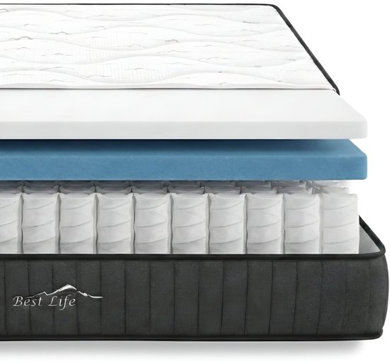 Best Life Pocketvering Matras 160x200