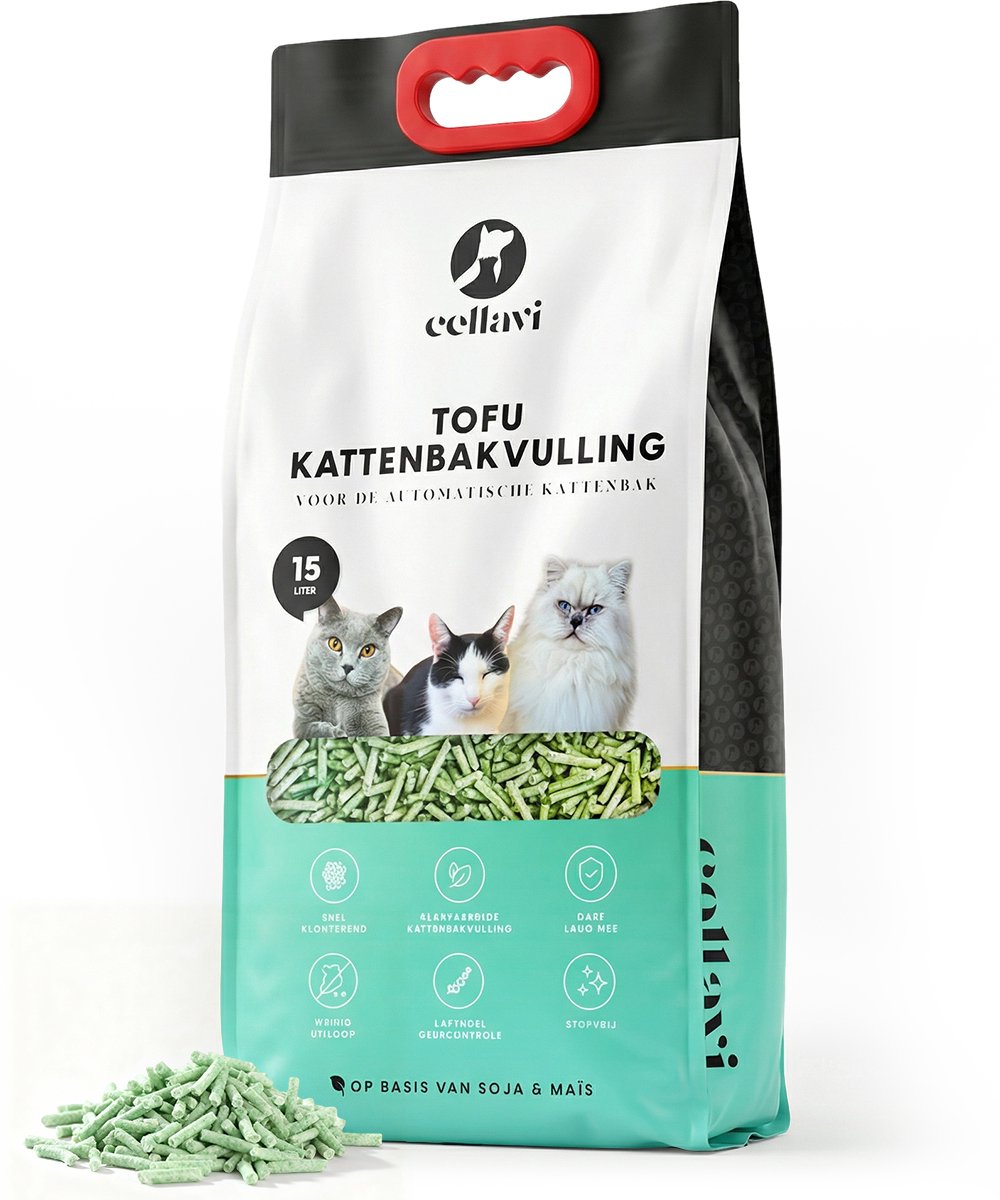 Cellavi Tofu Kattenbakvulling 15L