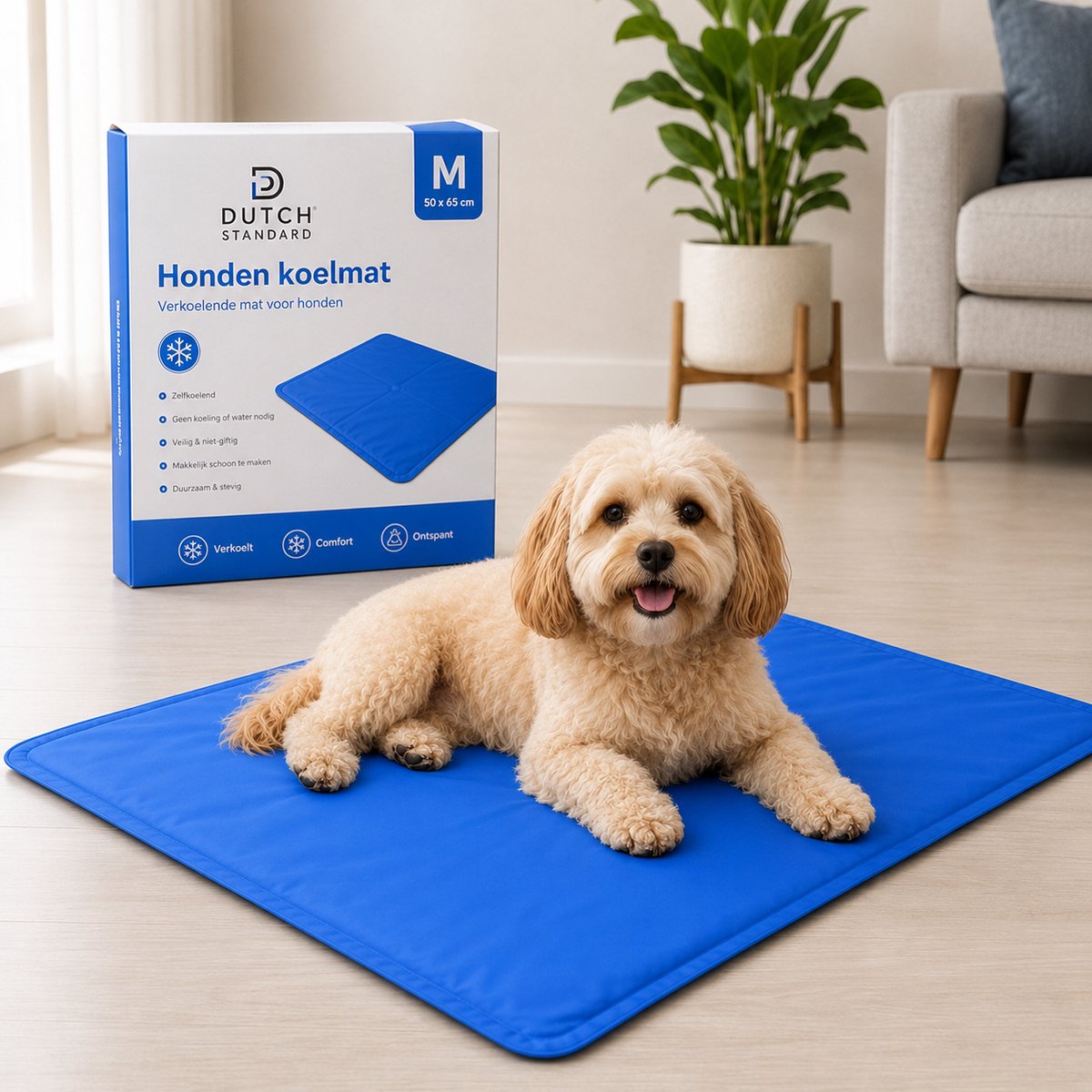 Dutch Standard Hondenkoelmat 50x65 cm Maat M