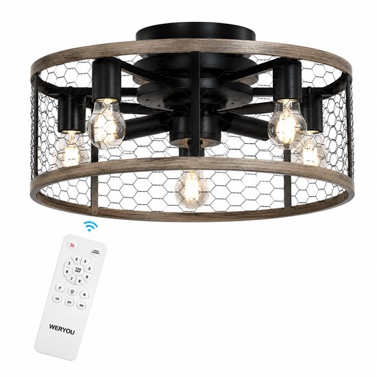 WERYOU illuminAIR Plafondventilator