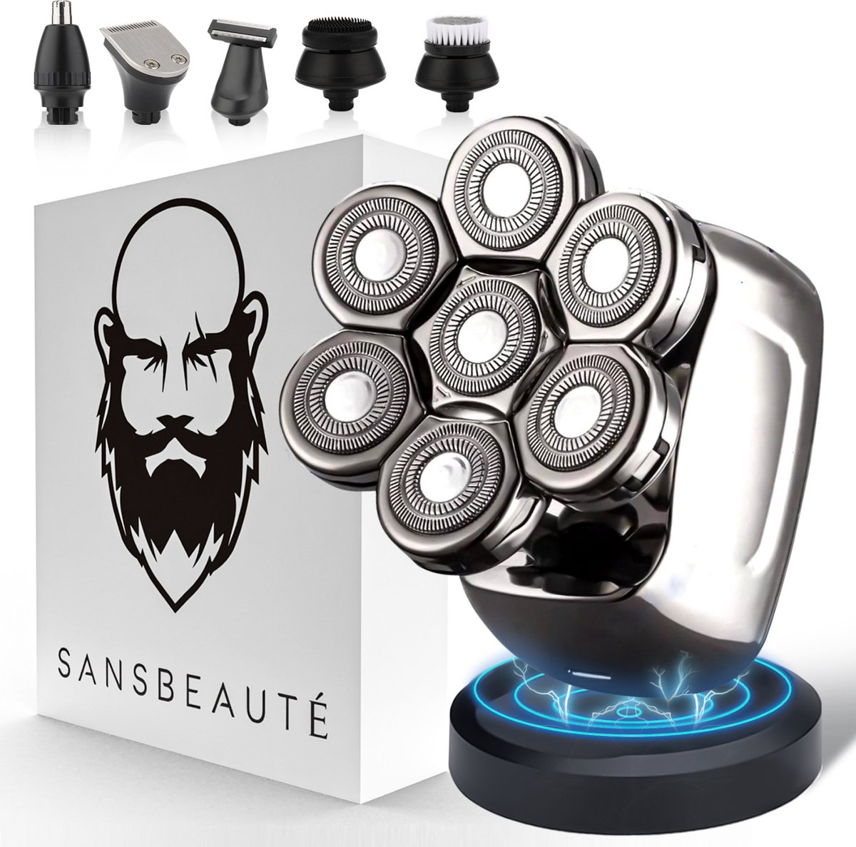 Sansbeauté SkullSharp PRO 6-in-1