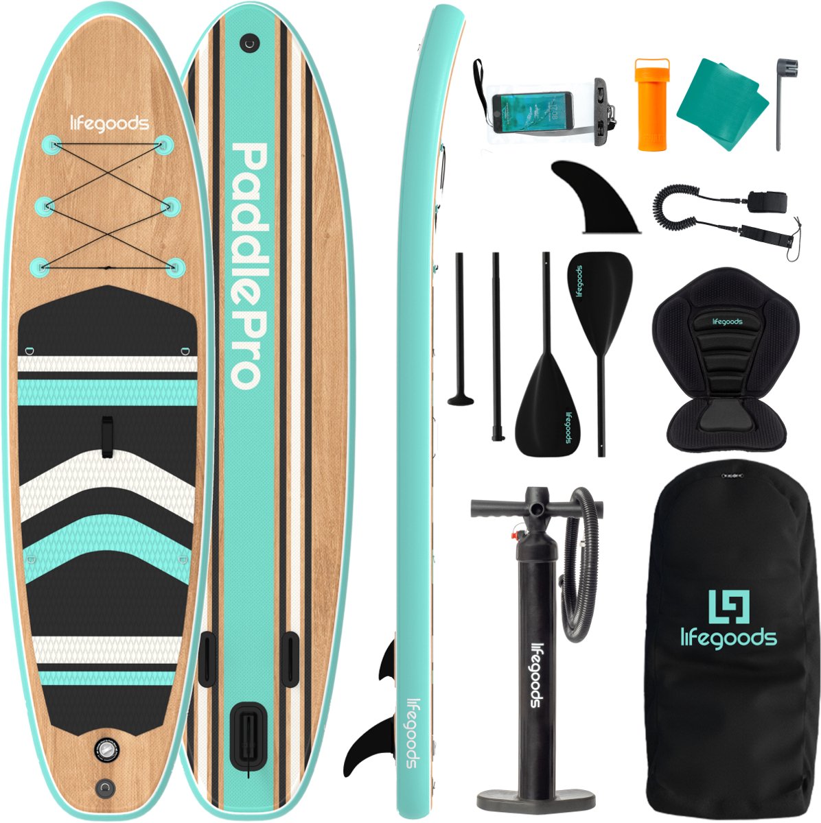 LifeGoods PaddlePro SUP Board