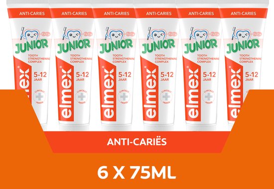 Elmex Junior 5-12 jaar tandpasta