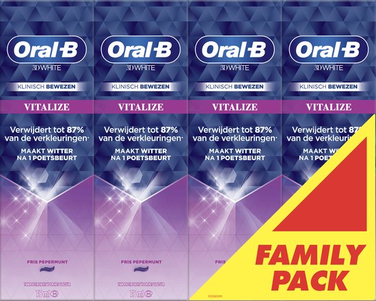Oral-B 3D White Vitalizing Fresh tandpasta