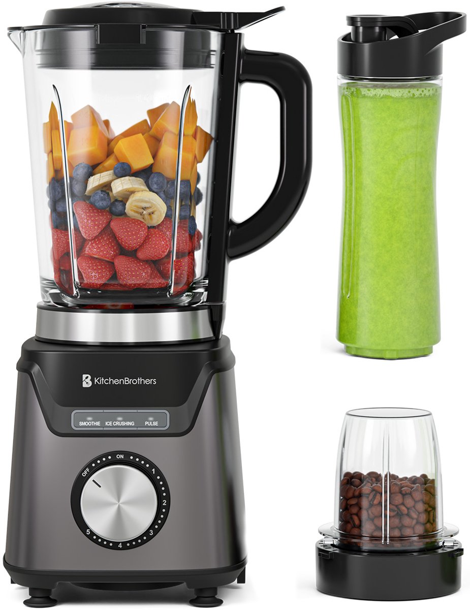 KitchenBrothers Blender met drinkfles