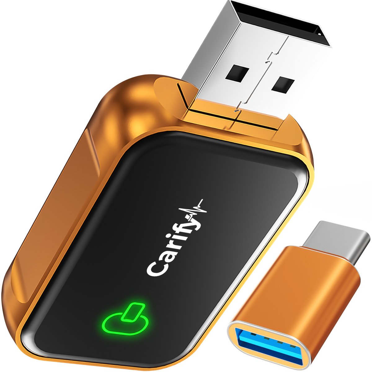 Carify Premium 2-in-1 CarPlay Dongle