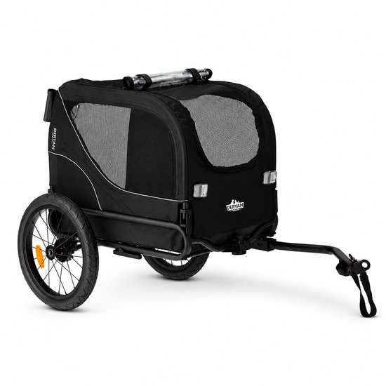 Deryan Luxe Pet Trailer Hondenfietskar