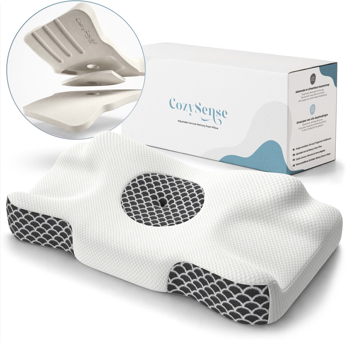 CozySense Drielagenkussen
