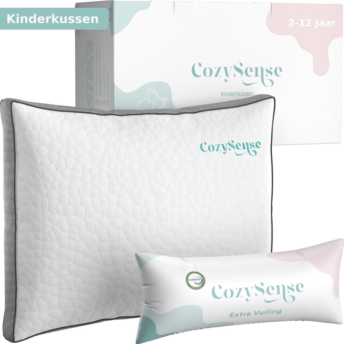 CozySense Kinderkussen Koel