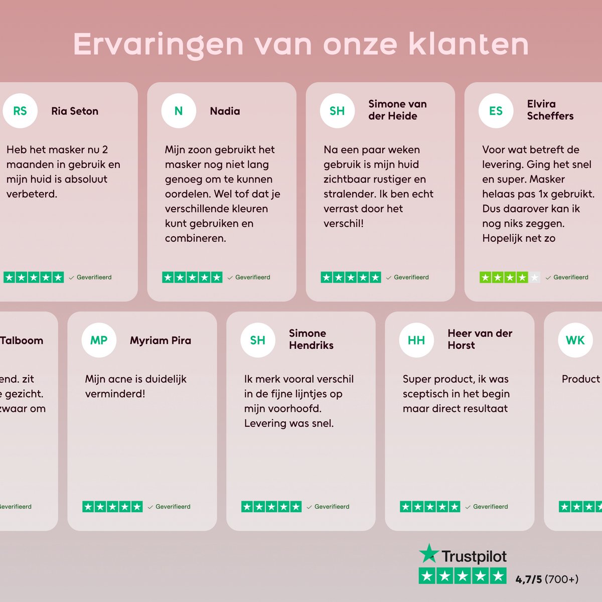 LIROMA Infrarood Masker met 7 kleuren
