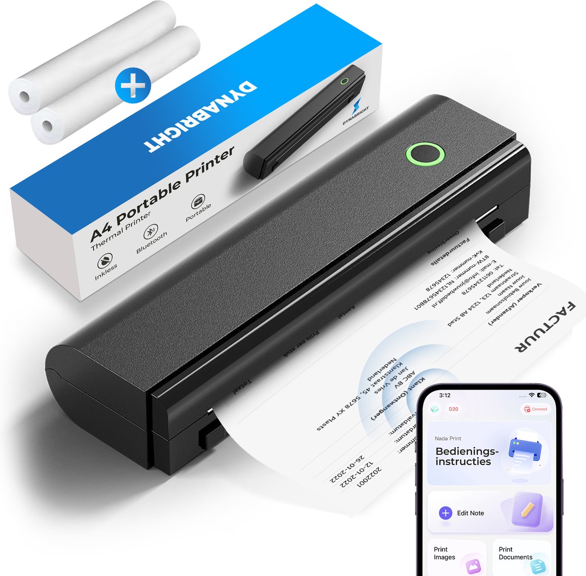 Dynabright A4-printer