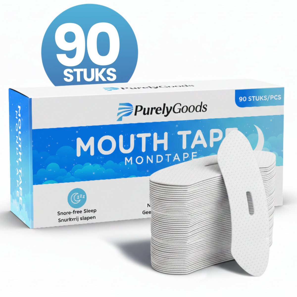 PurelyGoods Mondtape 90 stuks