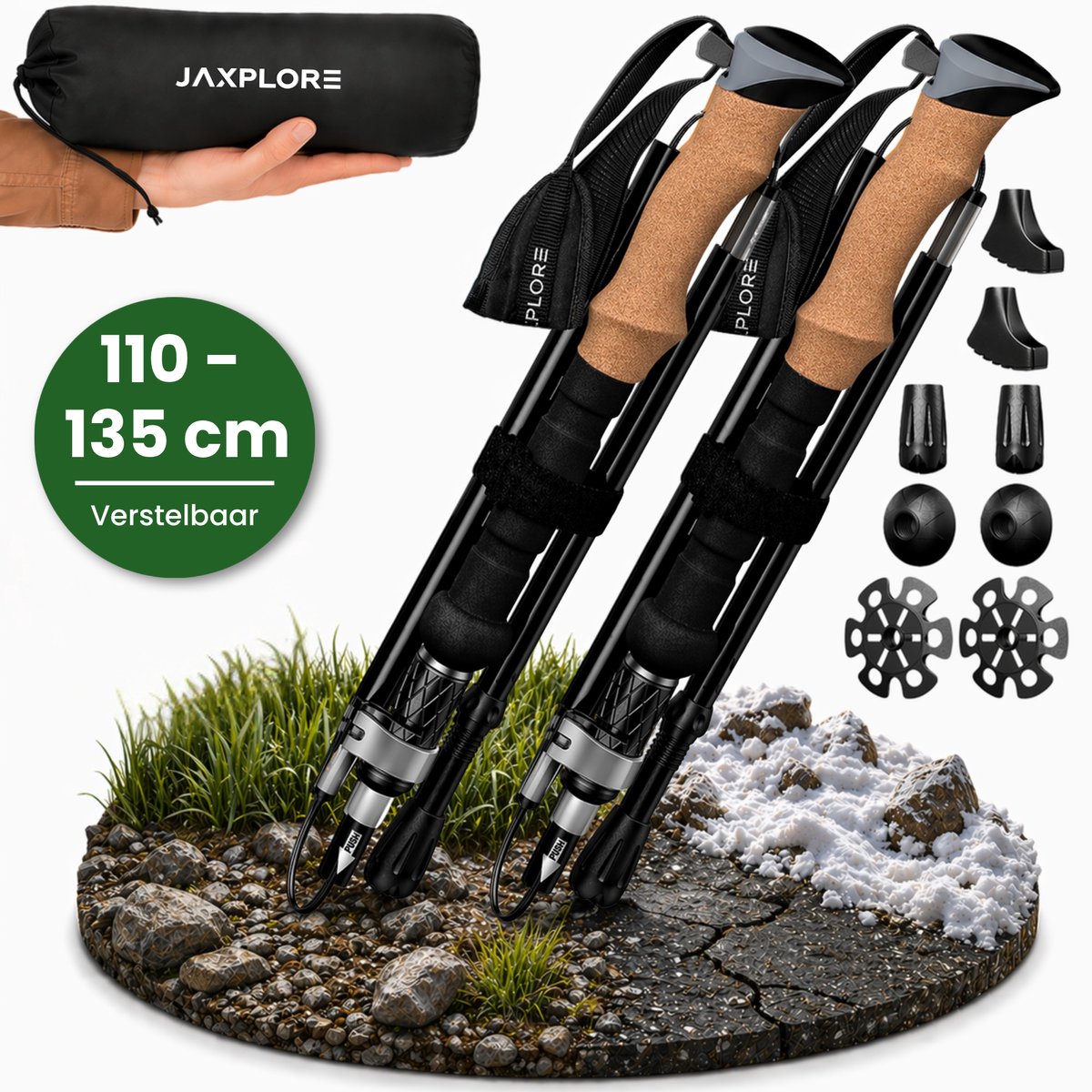 Jaxplore Nordic Walking Stokken