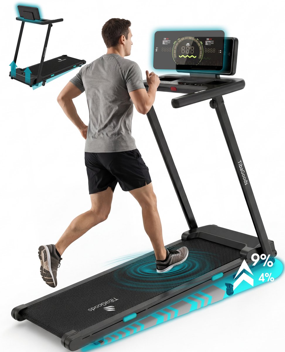 TibaGoods Loopband 130 kg